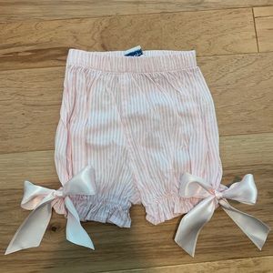 Pink bow bloomers